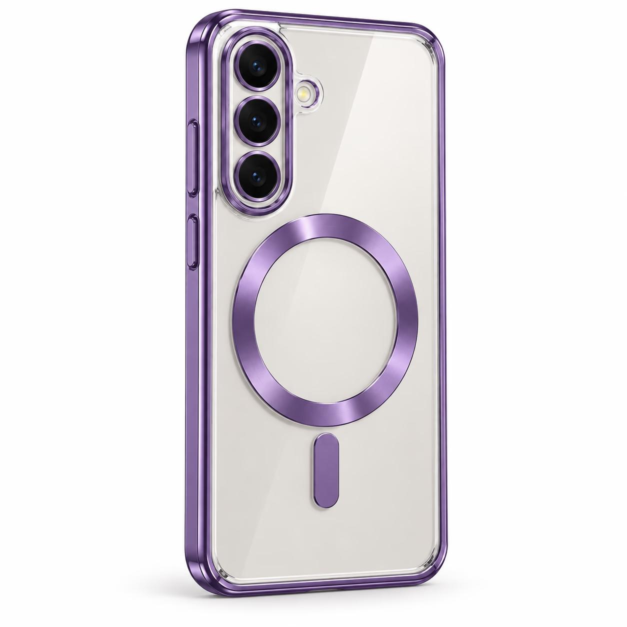 Samsung A57 - Chrome MagSafe + Lens Protection - Purple