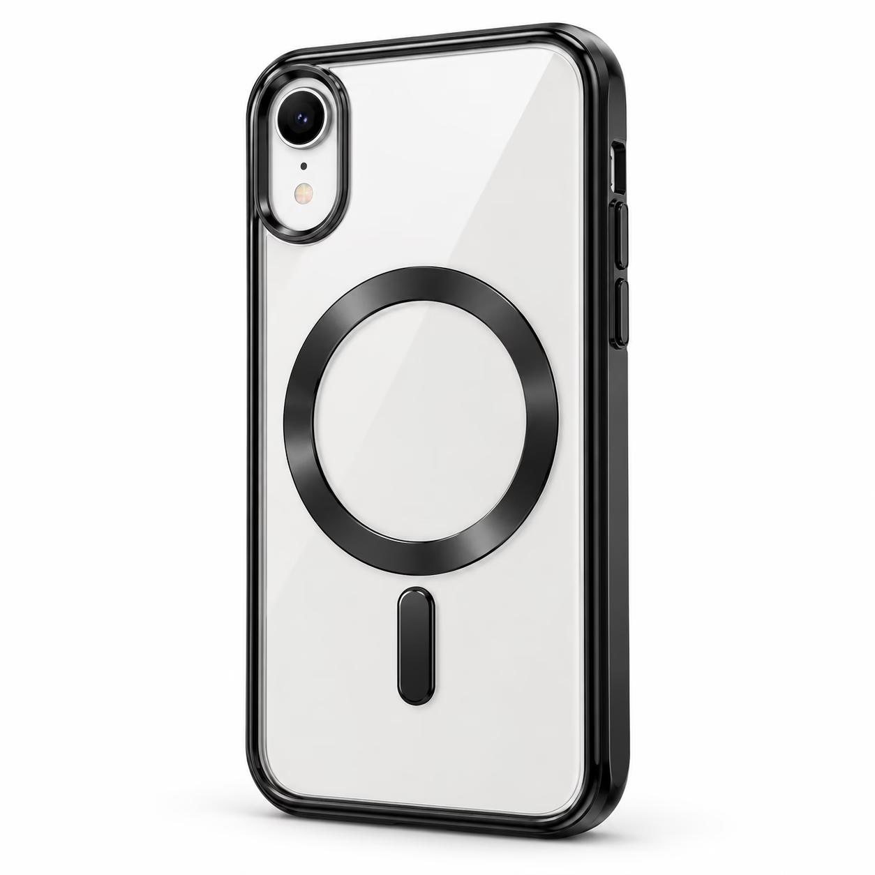 iPhone XR - Chrome MagSafe + Lens Protection - Black