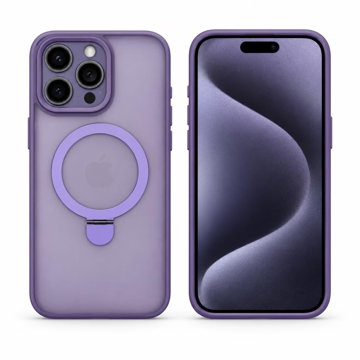 iPhone 15 Pro - Frost MagStand - Purple