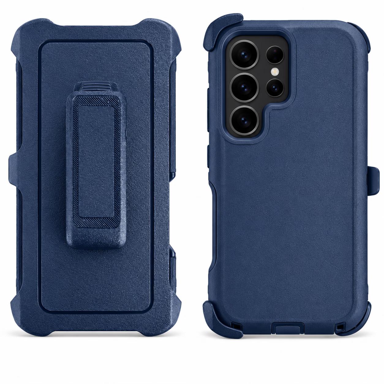 Samsung S25 Ultra - Mag-Defense w/Clip - Navy Blue