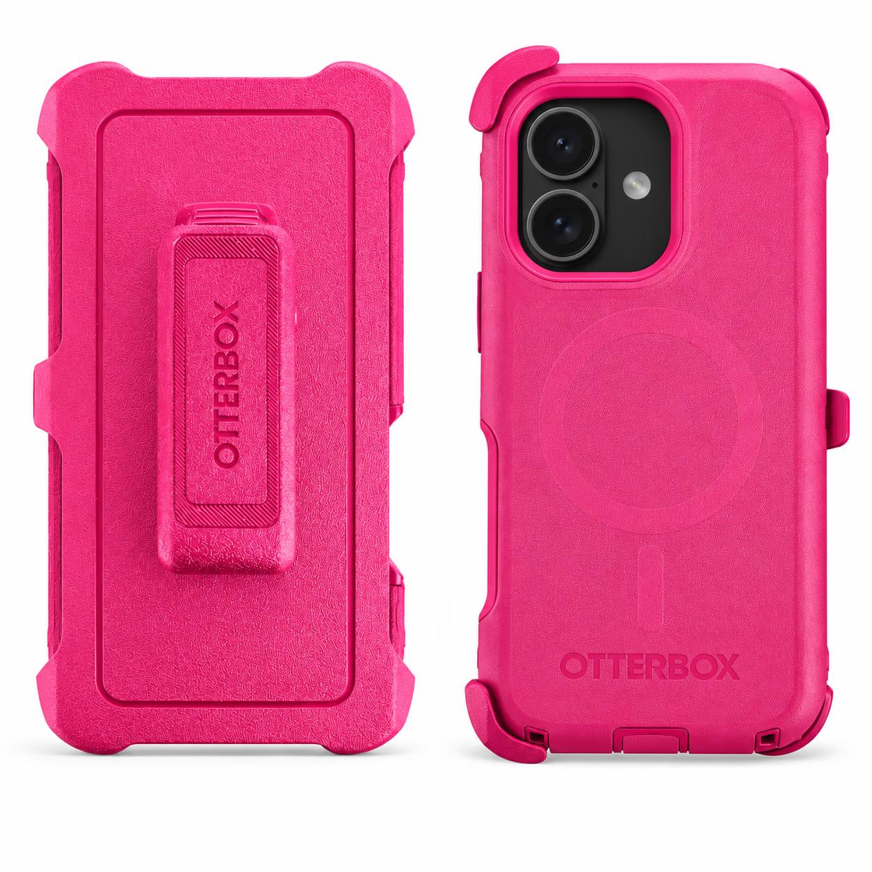 iPhone 17/18 - Mag-Defense w/Clip- Pink