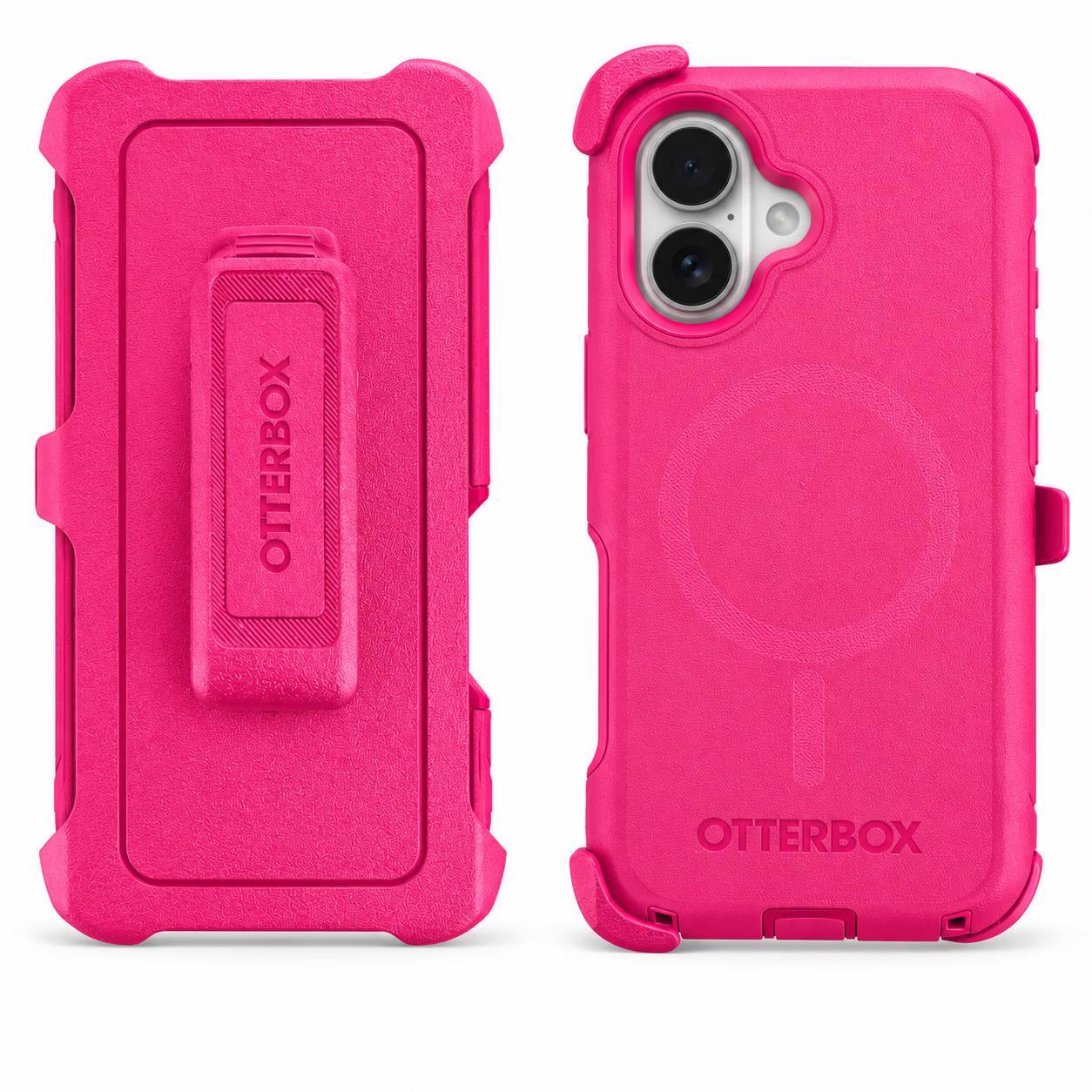 iPhone 16 - Mag-Defense w/Clip- Pink