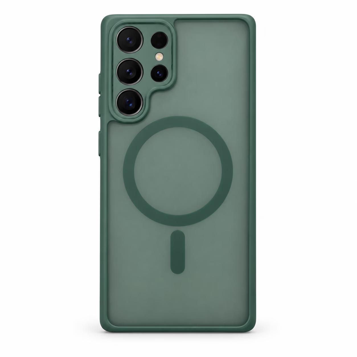 Samsung S23 Ultra - Smoke MagSafe - Green