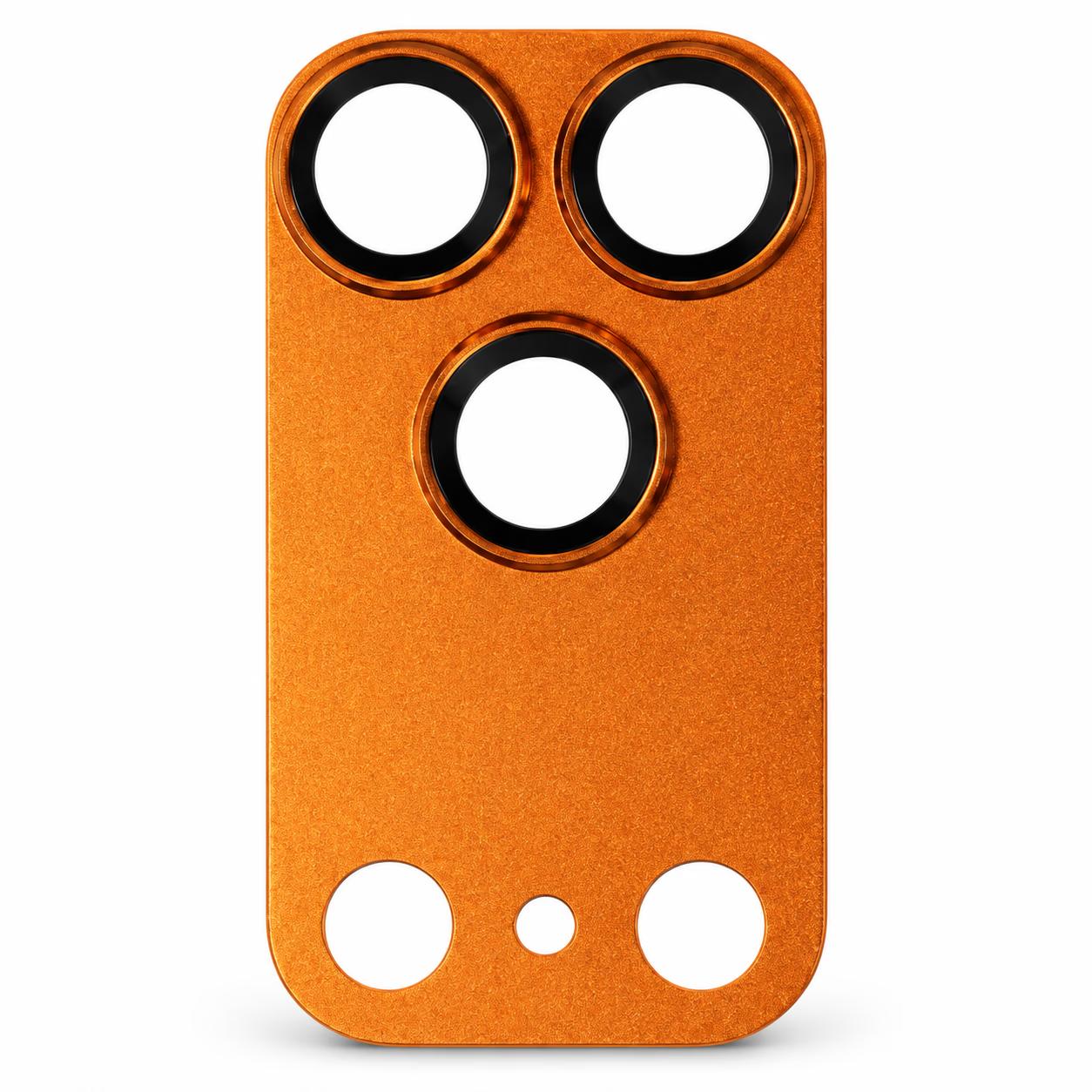 iPhone 18 Pro Max - Metal Camera Glass - Orange