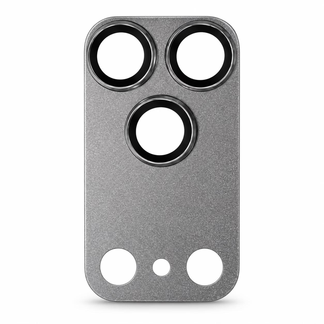 iPhone 18 Pro Max - Metal Camera Glass - Grey