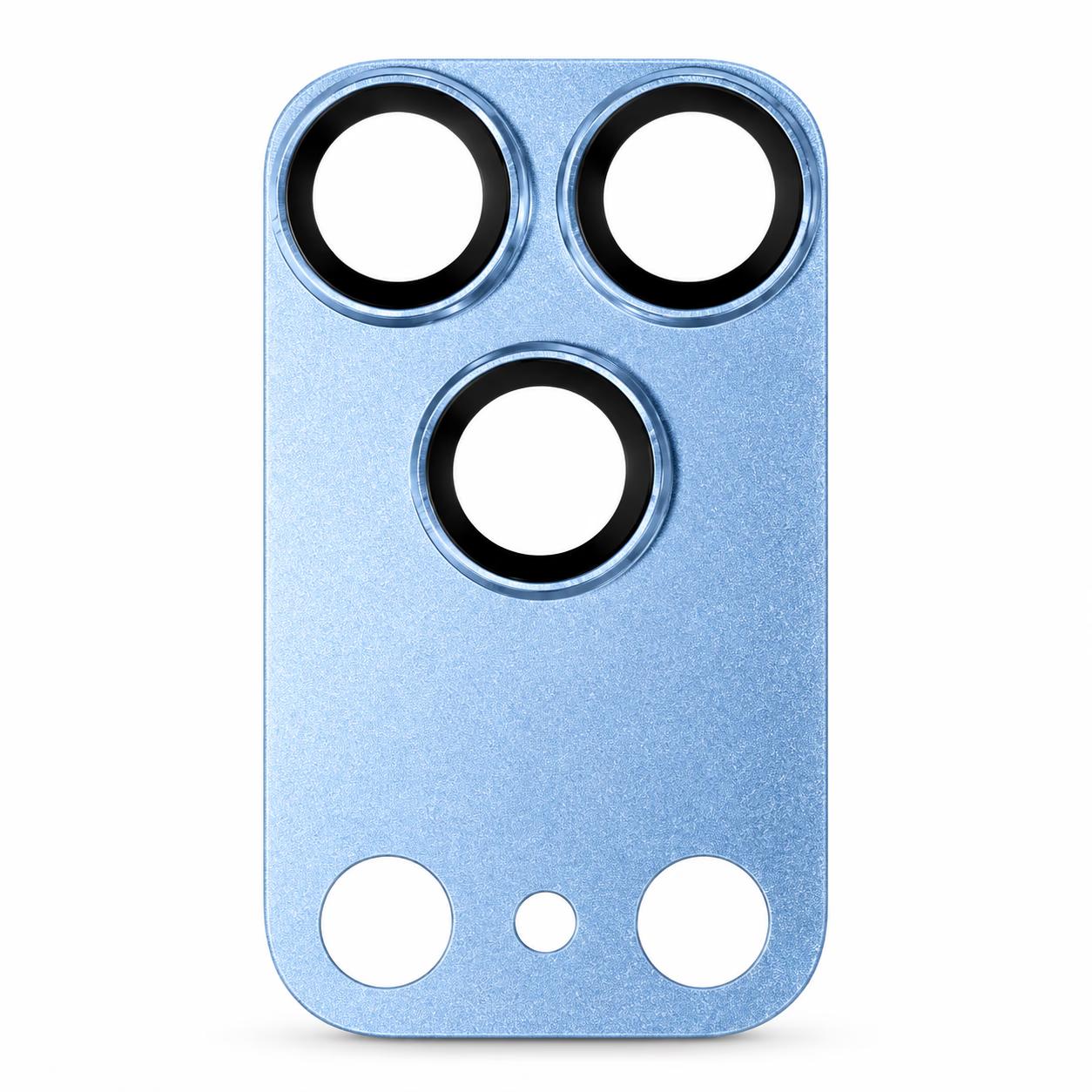 iPhone 18 Pro Max - Metal Camera Glass - Light Blue