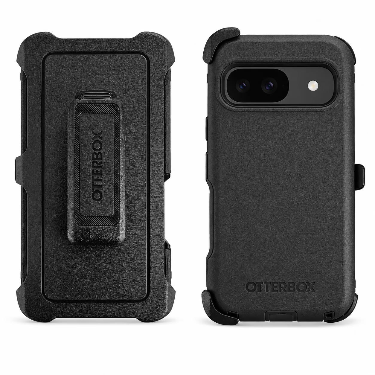 Google Pixel 10a - Defense Pro w/ Clip - Black