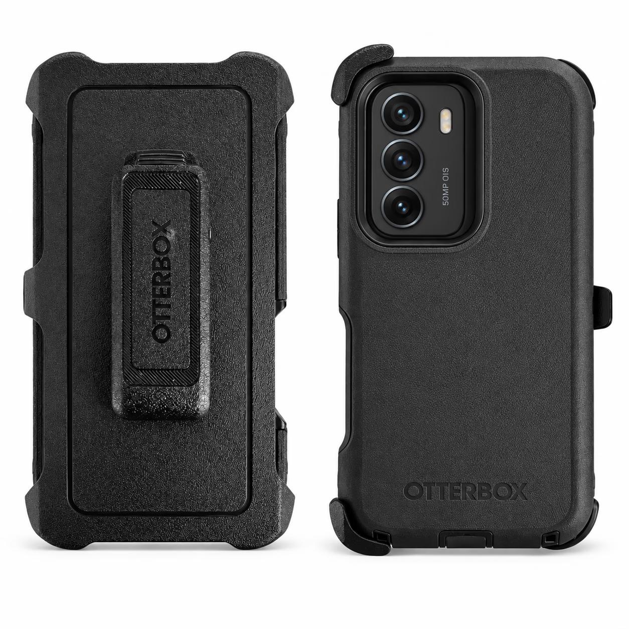 Motorola Edge (2025) - Defense Pro w/Clip - Black