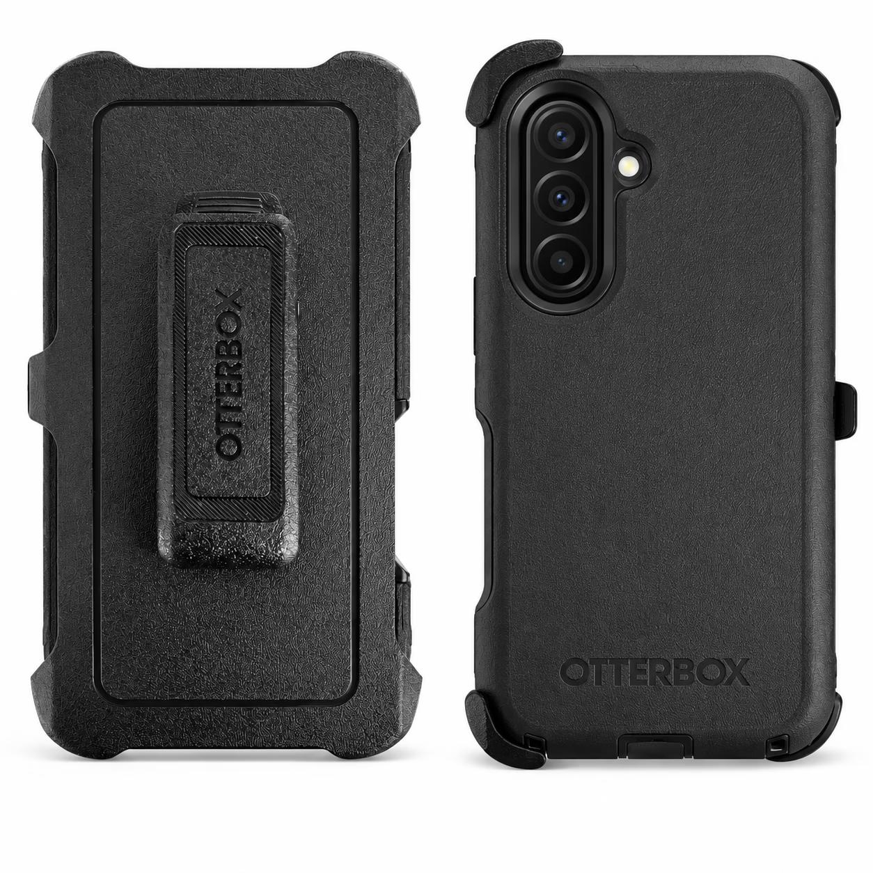 Samsung A17/A18 - Defense Pro w/ Clip - Black