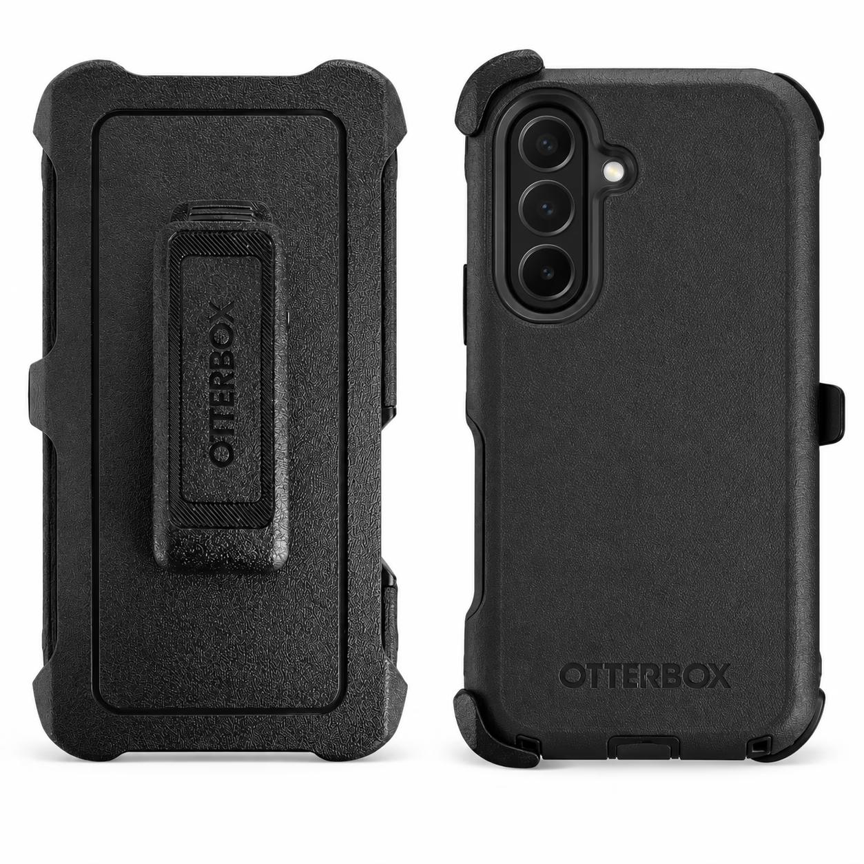 Samsung A37 - Defense Pro w/ Clip - Black