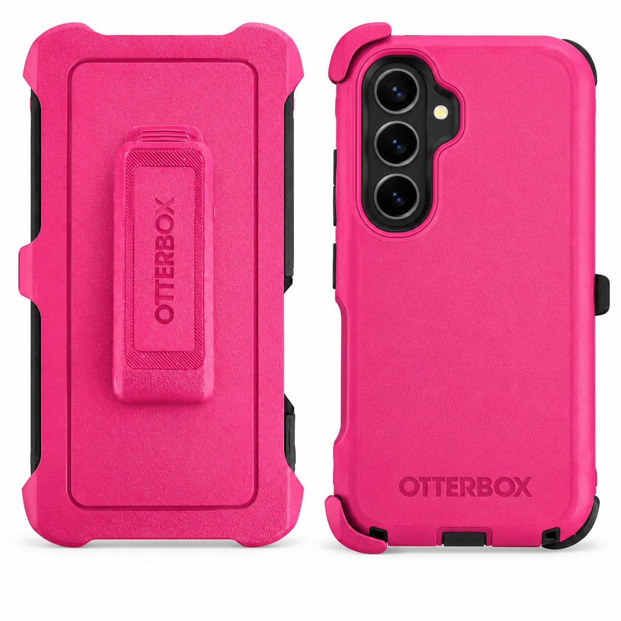 Samsung S26 - Defense Pro w/Clip - Pink