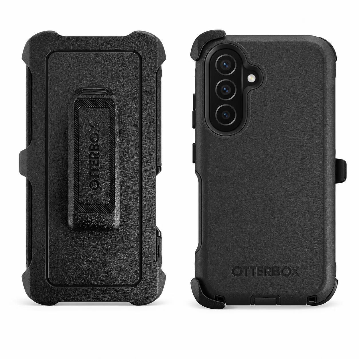 Samsung A36 - Defense Pro w/ Clip - Black