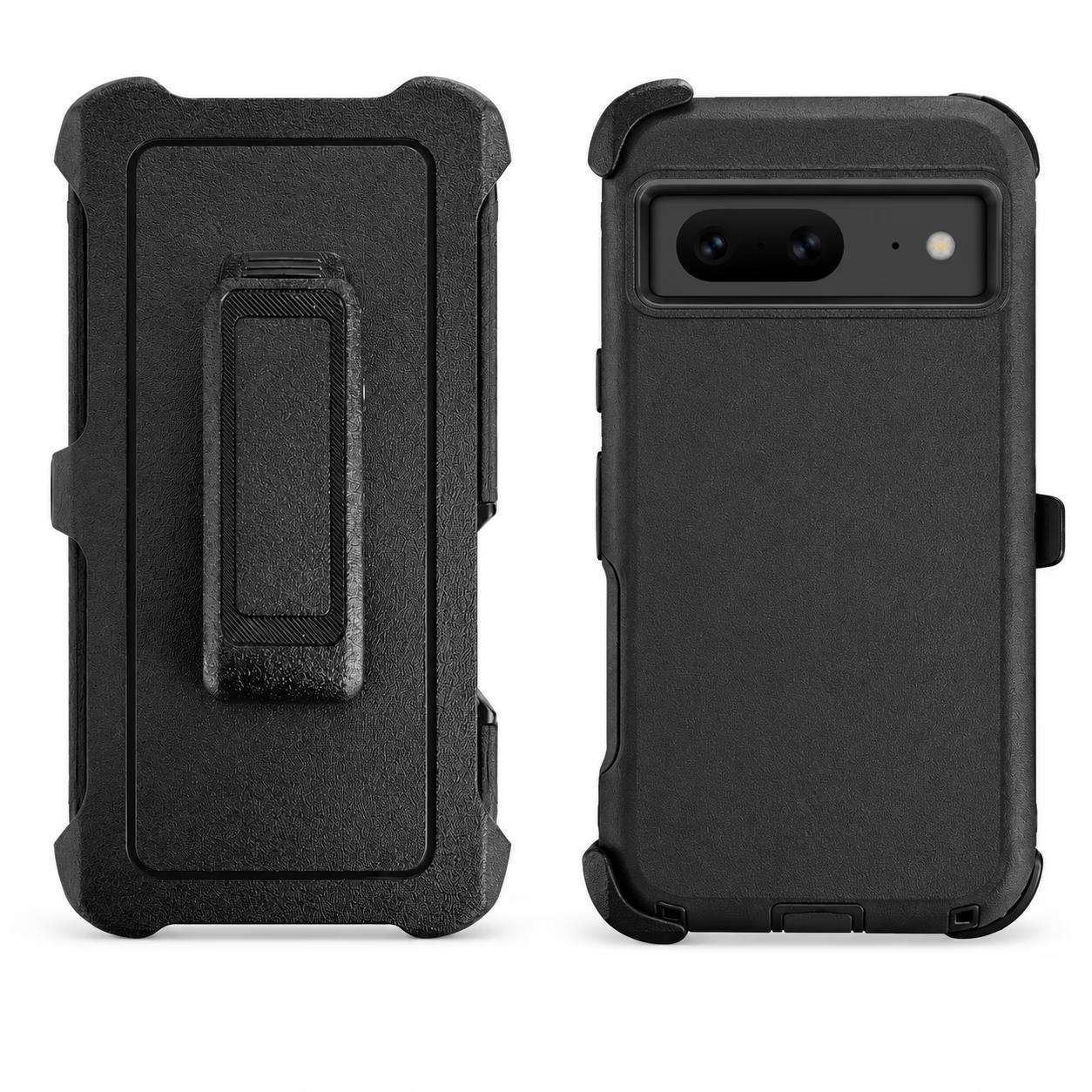 Google Pixel 7 - Defense Pro w/ Clip - Black