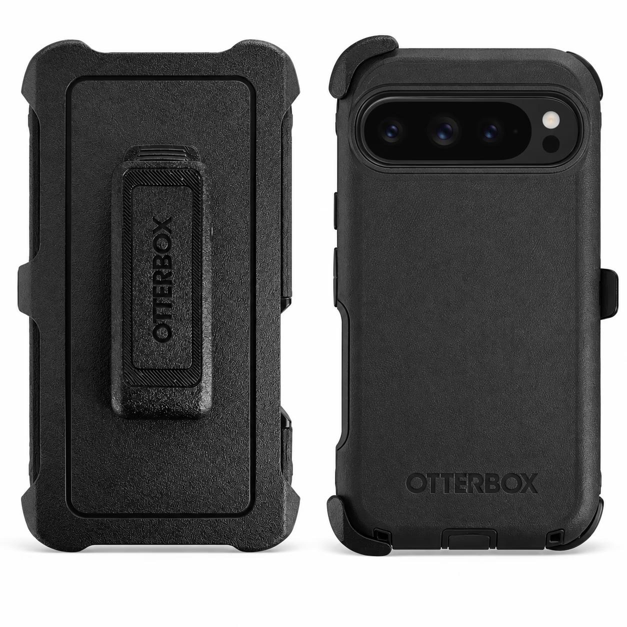 Google Pixel 9 Pro XL/10 Pro XL/11 Pro XL - Defense Pro w/ Clip - Black