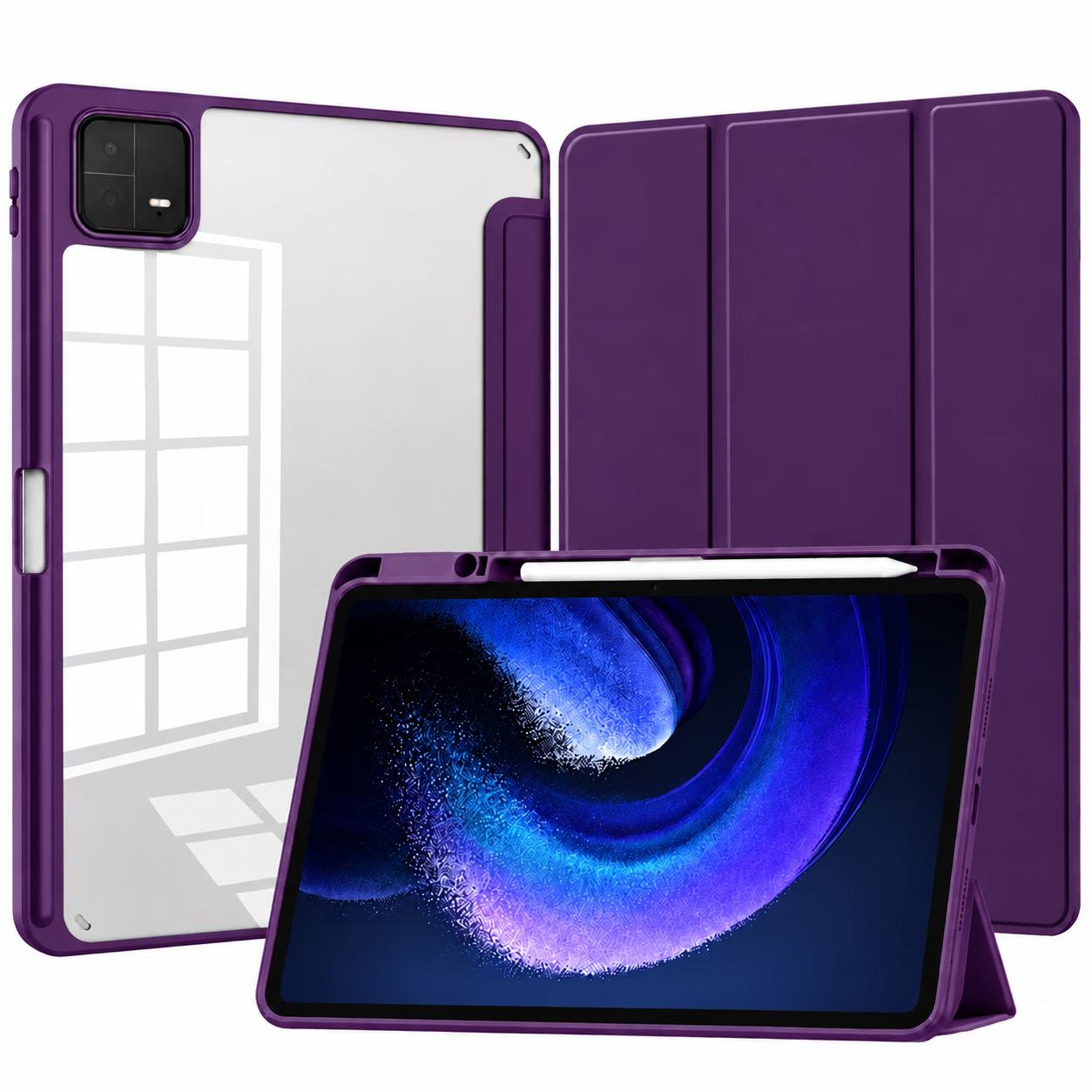iPad 11th Gen(A16)/10th Gen - Hybrid Folio w/ Pen Slot - Purple