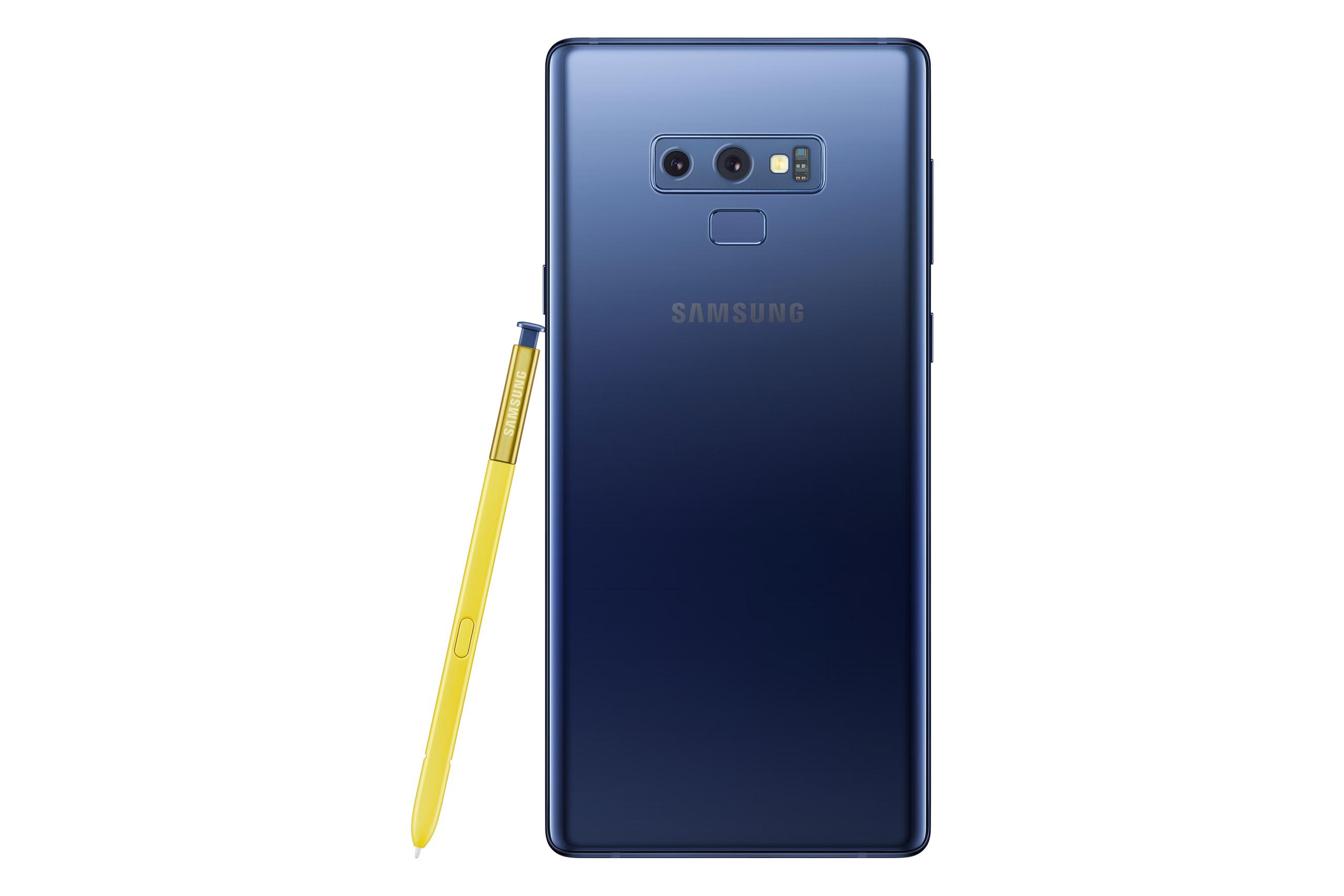 Samsung Note 9 - Invisible Ring - Black device preview for Galaxy Note 9