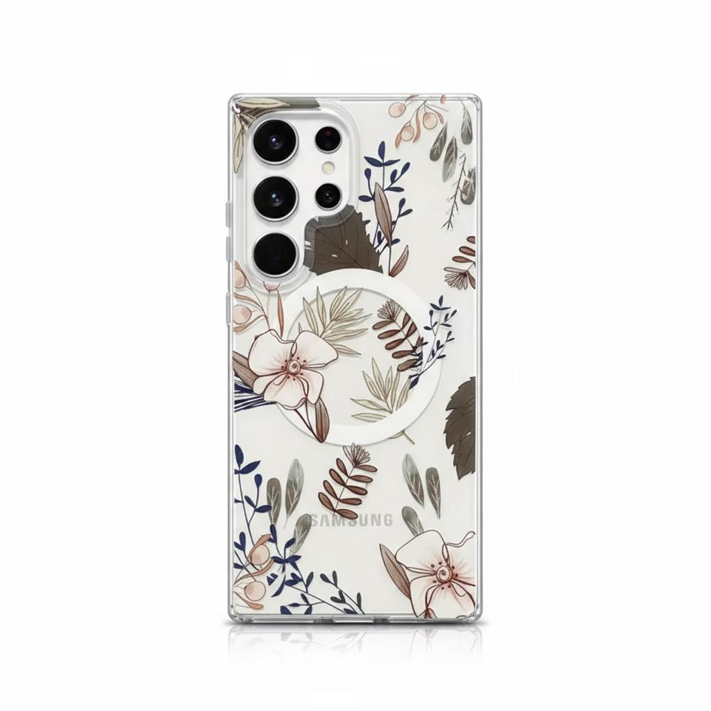 Samsung S25 Edge - Garden Case w/ MagSafe - White (4)