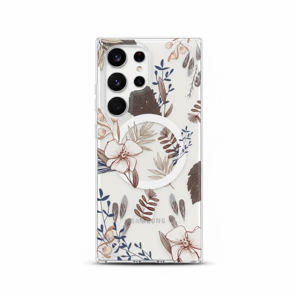 Samsung S25 Edge - Garden Case w/ MagSafe - Magenta (2)