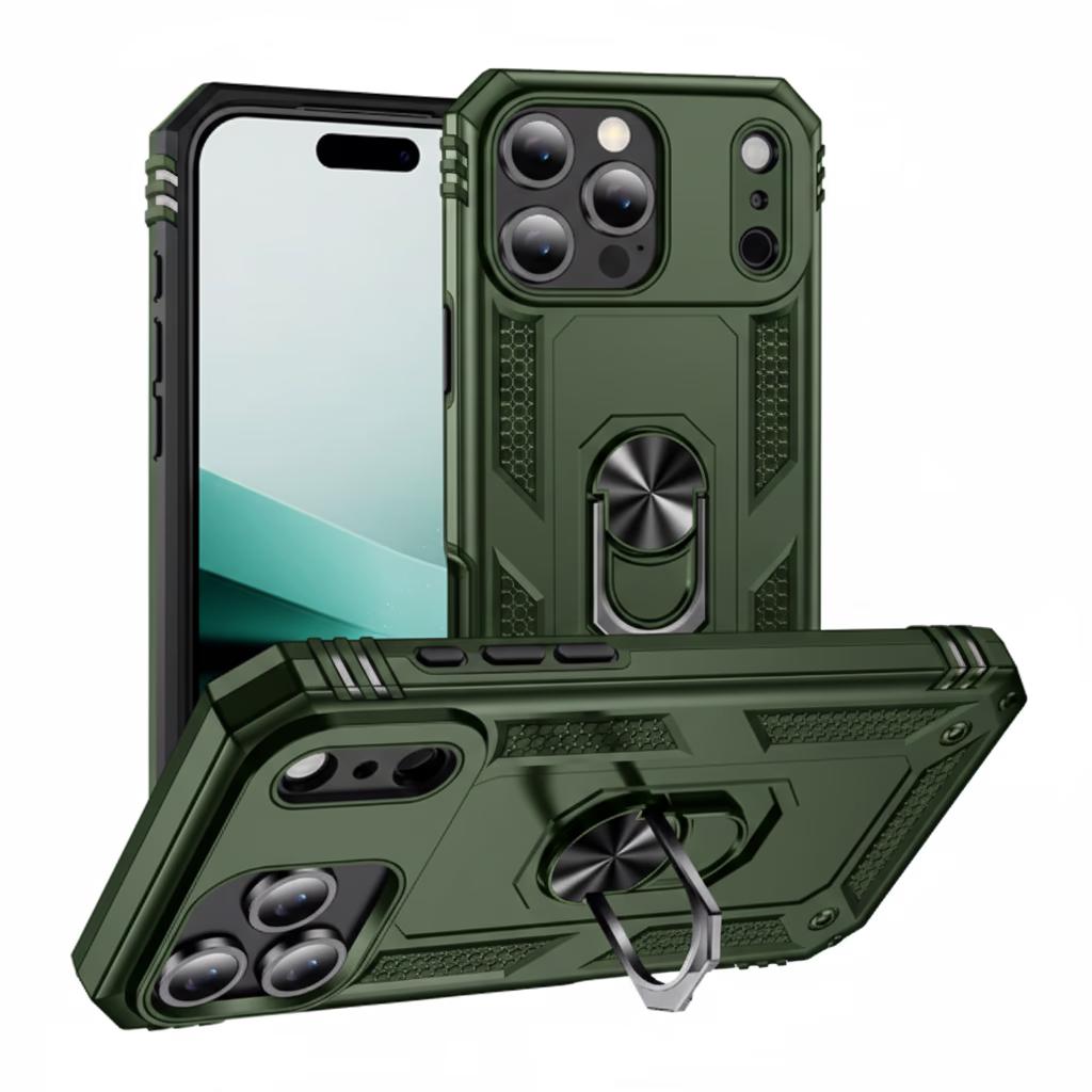 iPhone 7/8/SE/SE2 - Army Ring - Dark Green