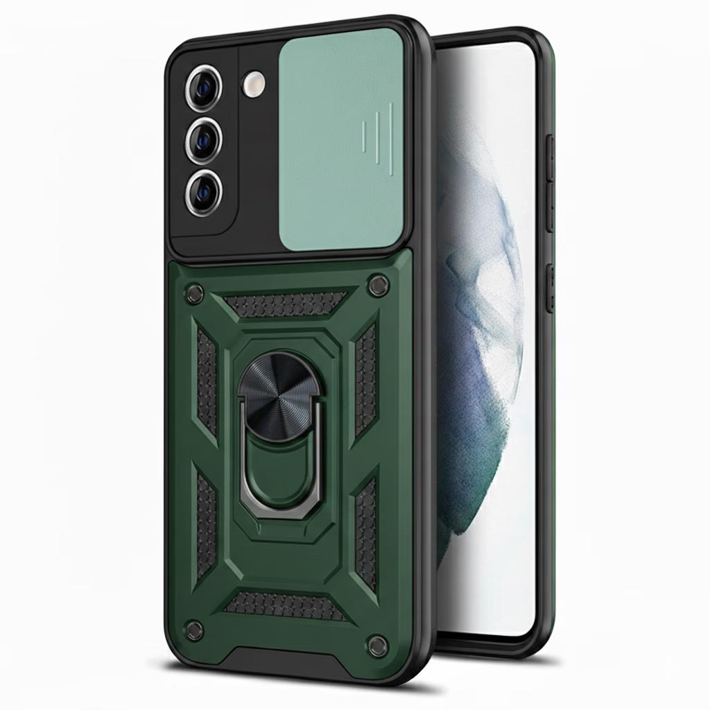 Samsung S21FE - Army Ring - Dark Green