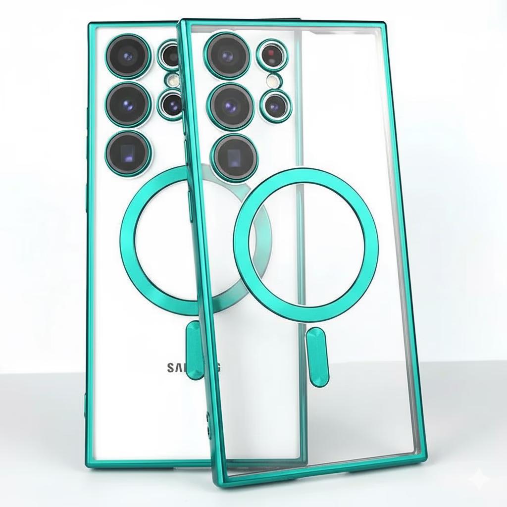 Samsung S25 Ultra - Chrome Magsafe + Lens Protection - Teal