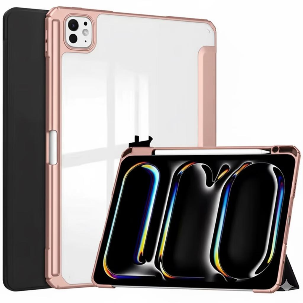 iPad 10th Gen - Smart Folio with Pen Slot - Rose Gold