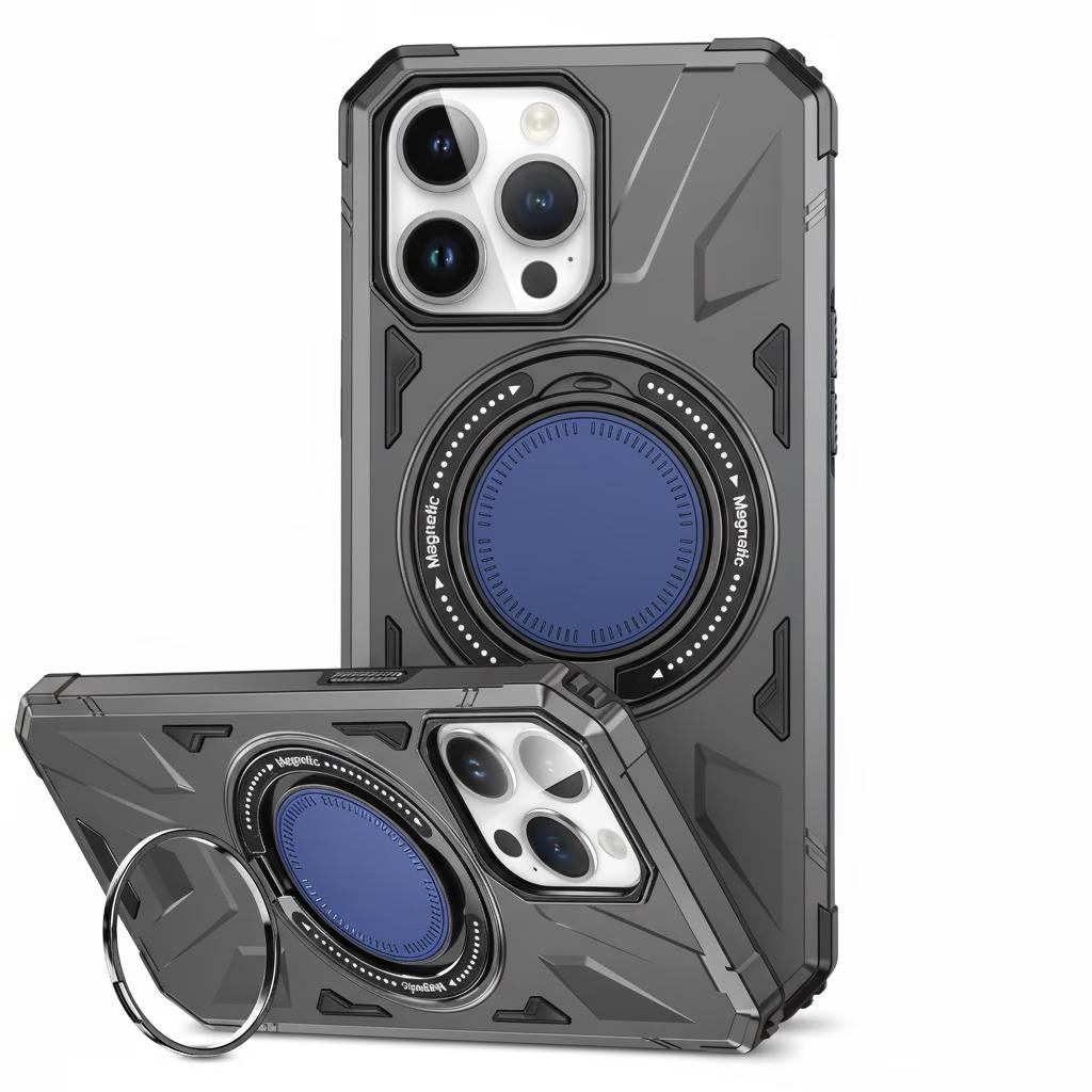 iPhone 14/13 - Armor MagStand - Grey