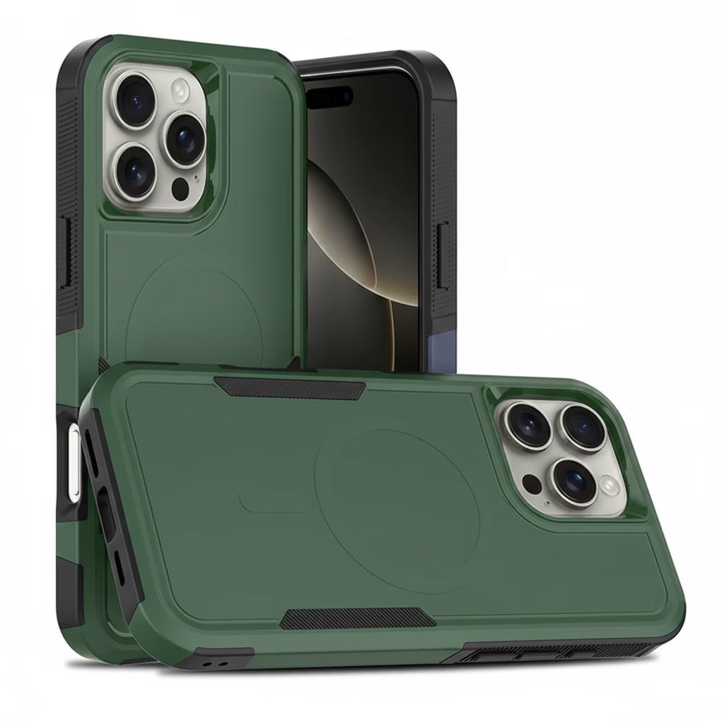 iPhone 15 Pro Max - MagSafe Defense Compact - Forest Green