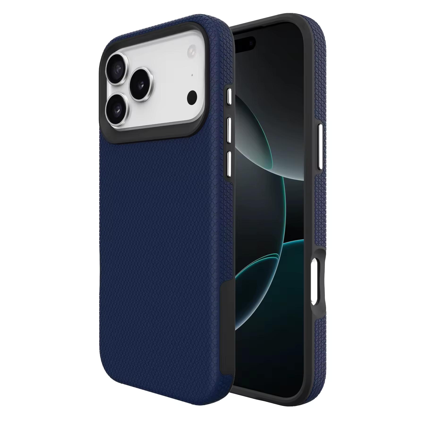 iPhone 17 Pro Max - Dotted Case - Navy Blue