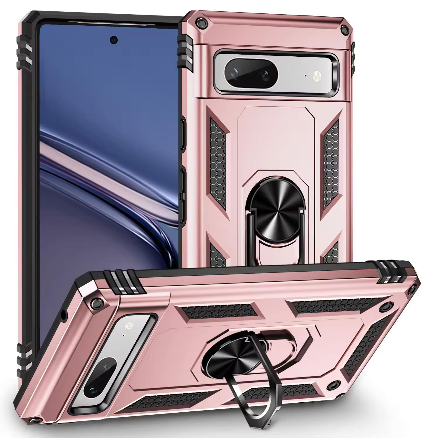 Google Pixel 6A - Army Ring - Rose Gold