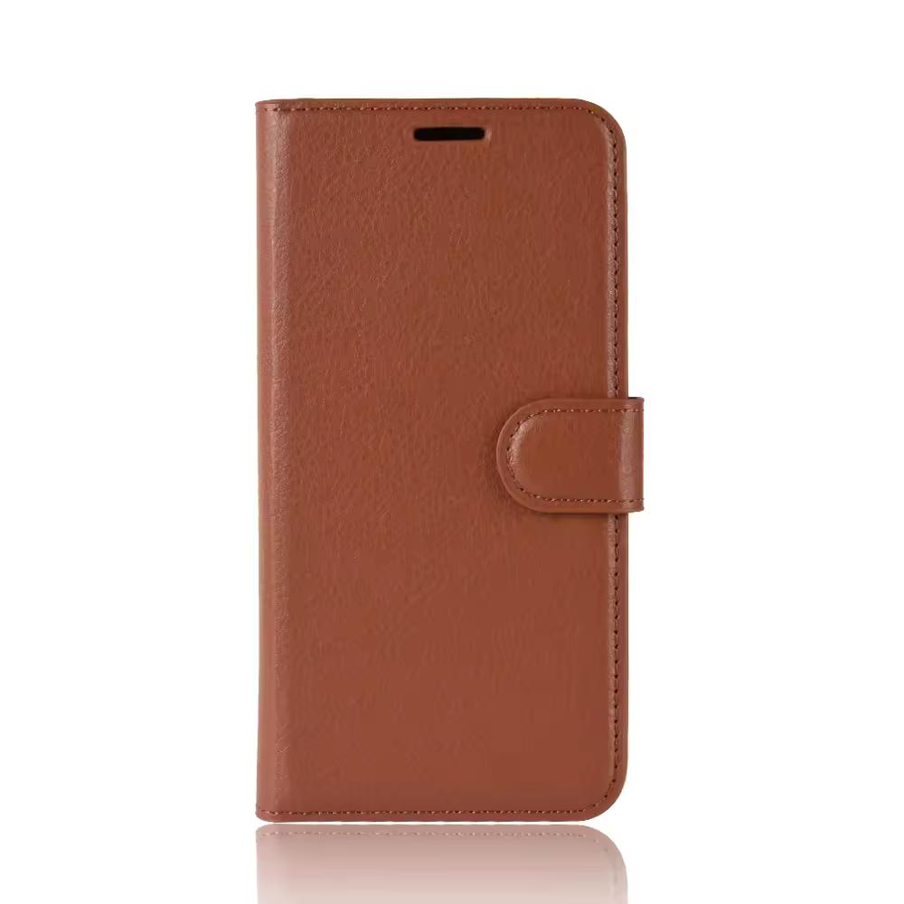 Samsung S20FE - Classic Leather Wallet - Brown