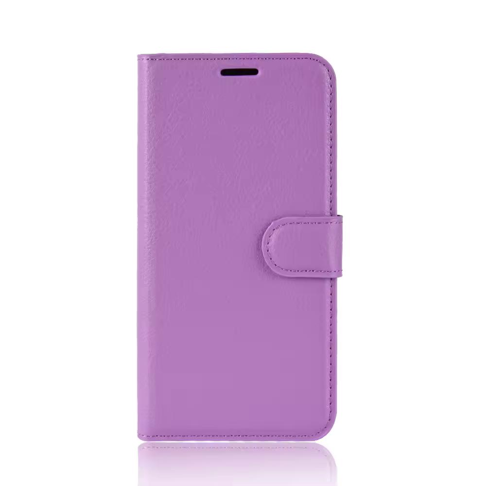 Samsung S20FE - Classic Leather Wallet - Purple