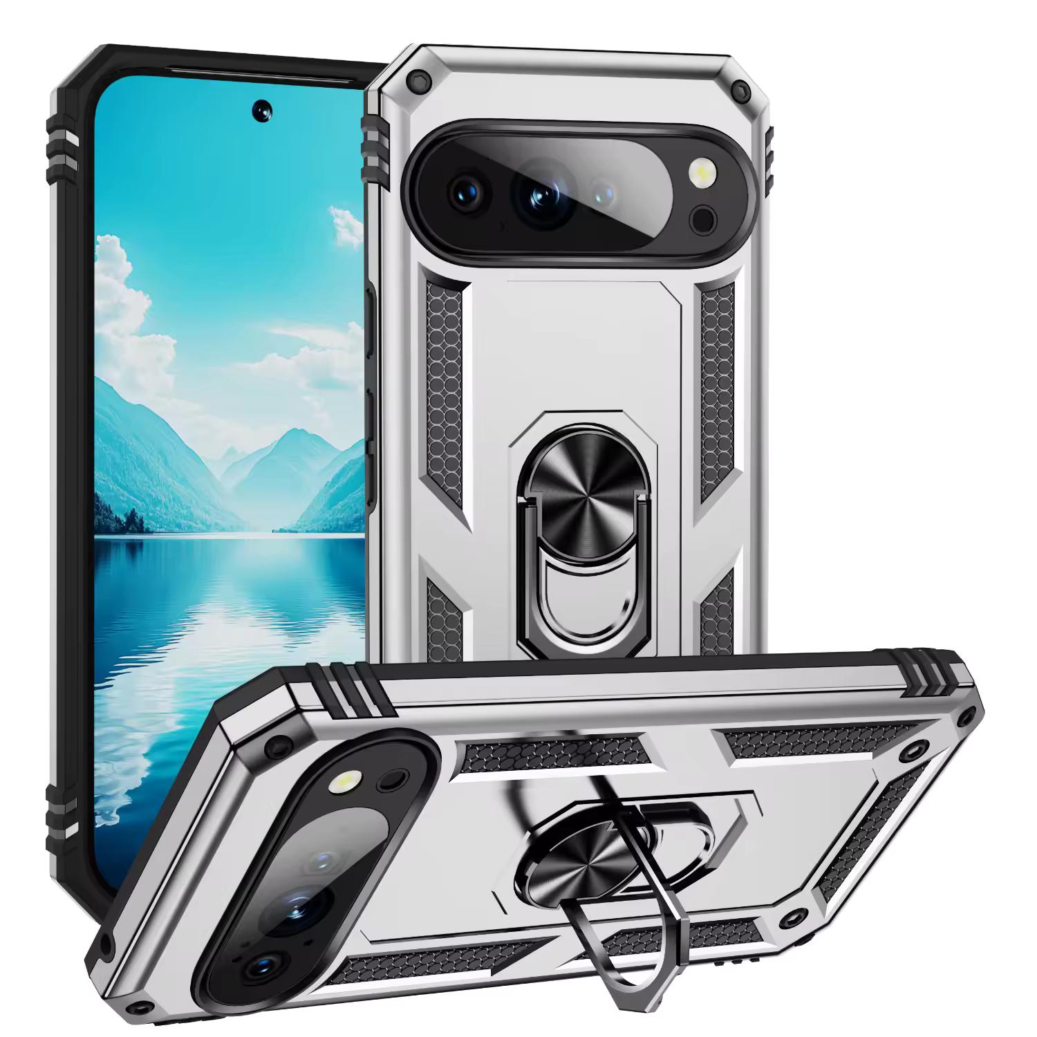 Google Pixel 10 Pro XL - Army Ring - Silver