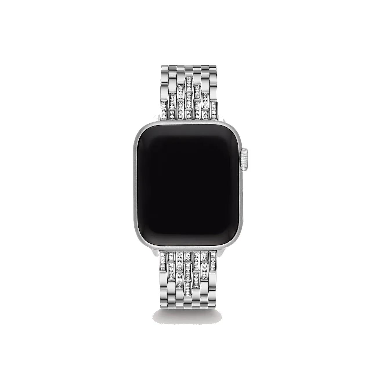 Apple Watch 42/44/45/46/49 - Diamond Strap - Silver