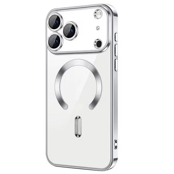 iPhone 17 Pro Max - Chrome Magsafe + Lens - Silver