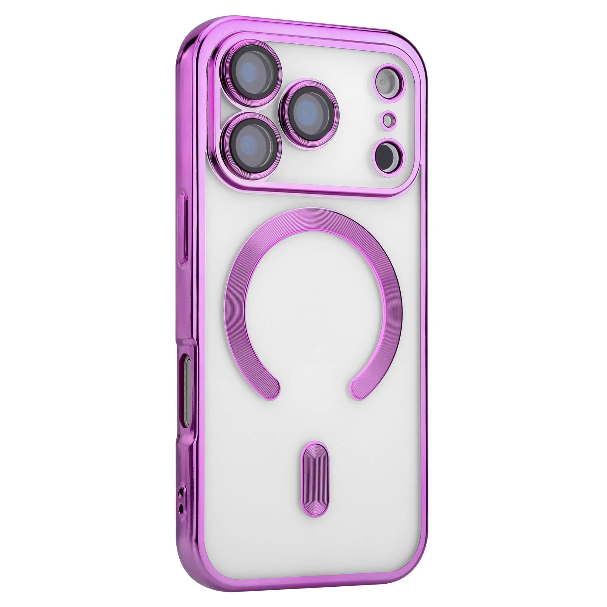 iPhone 17 Pro - Chrome Magsafe + Lens Protection - Purple