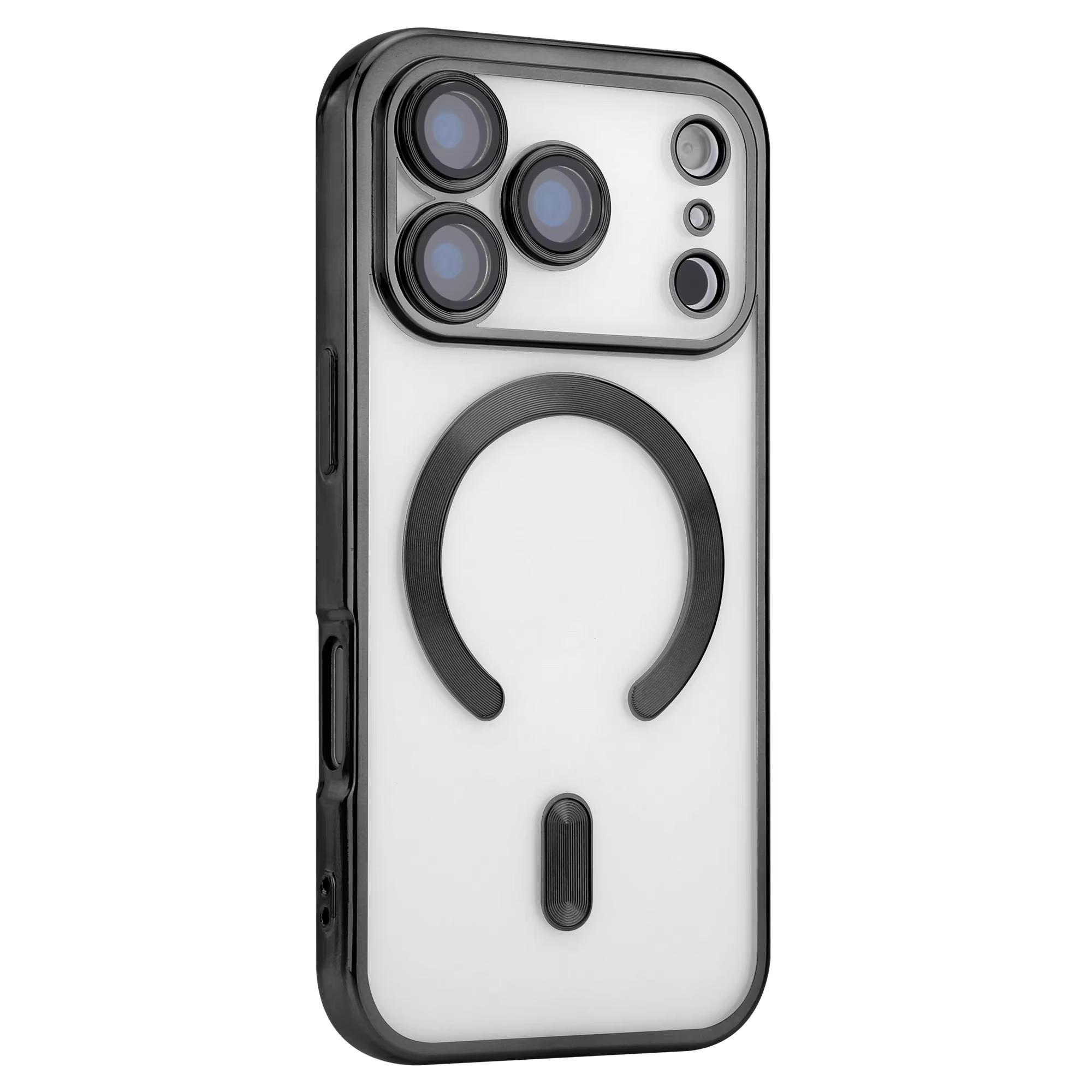 iPhone 17 Pro Max - Chrome Magsafe + Lens - Black
