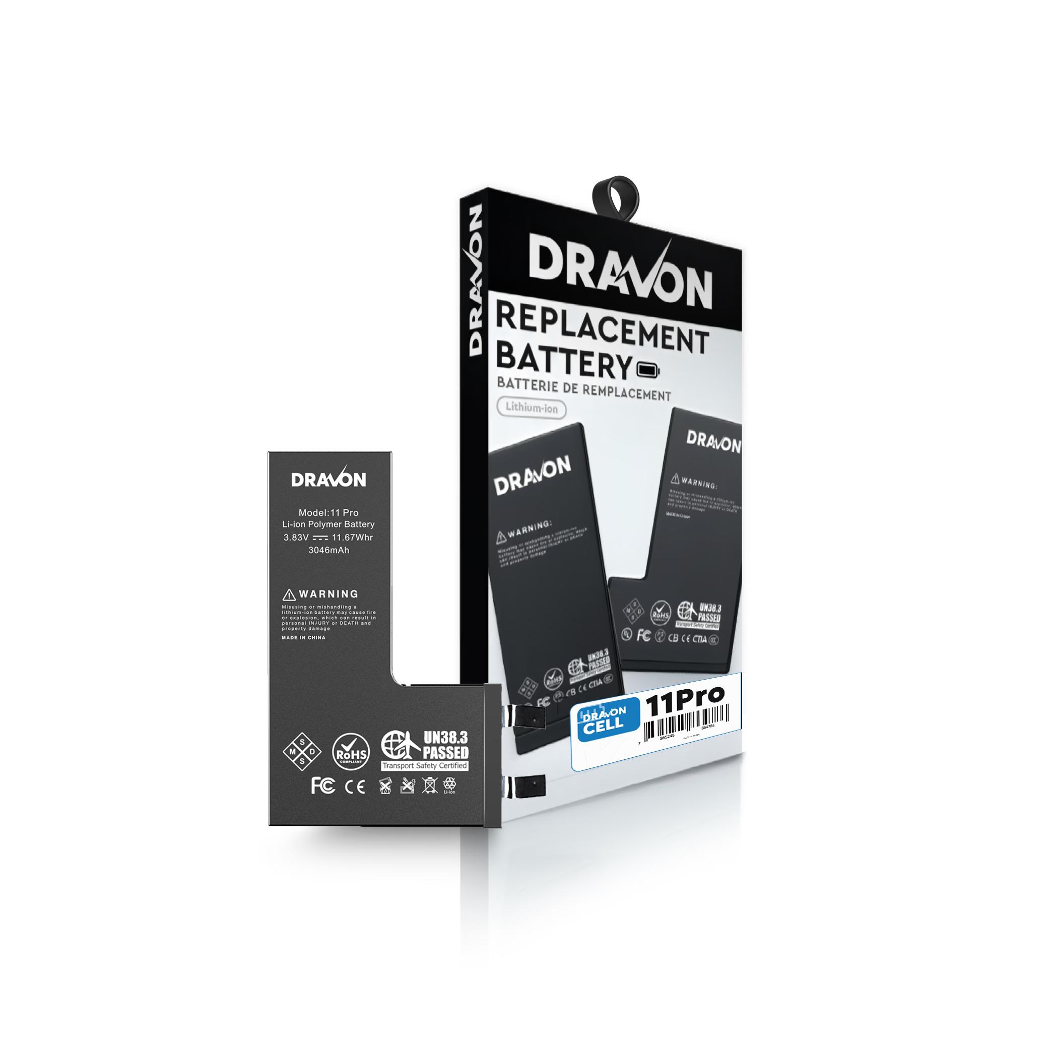 iPhone 11 Pro - Dravon Replacement Battery