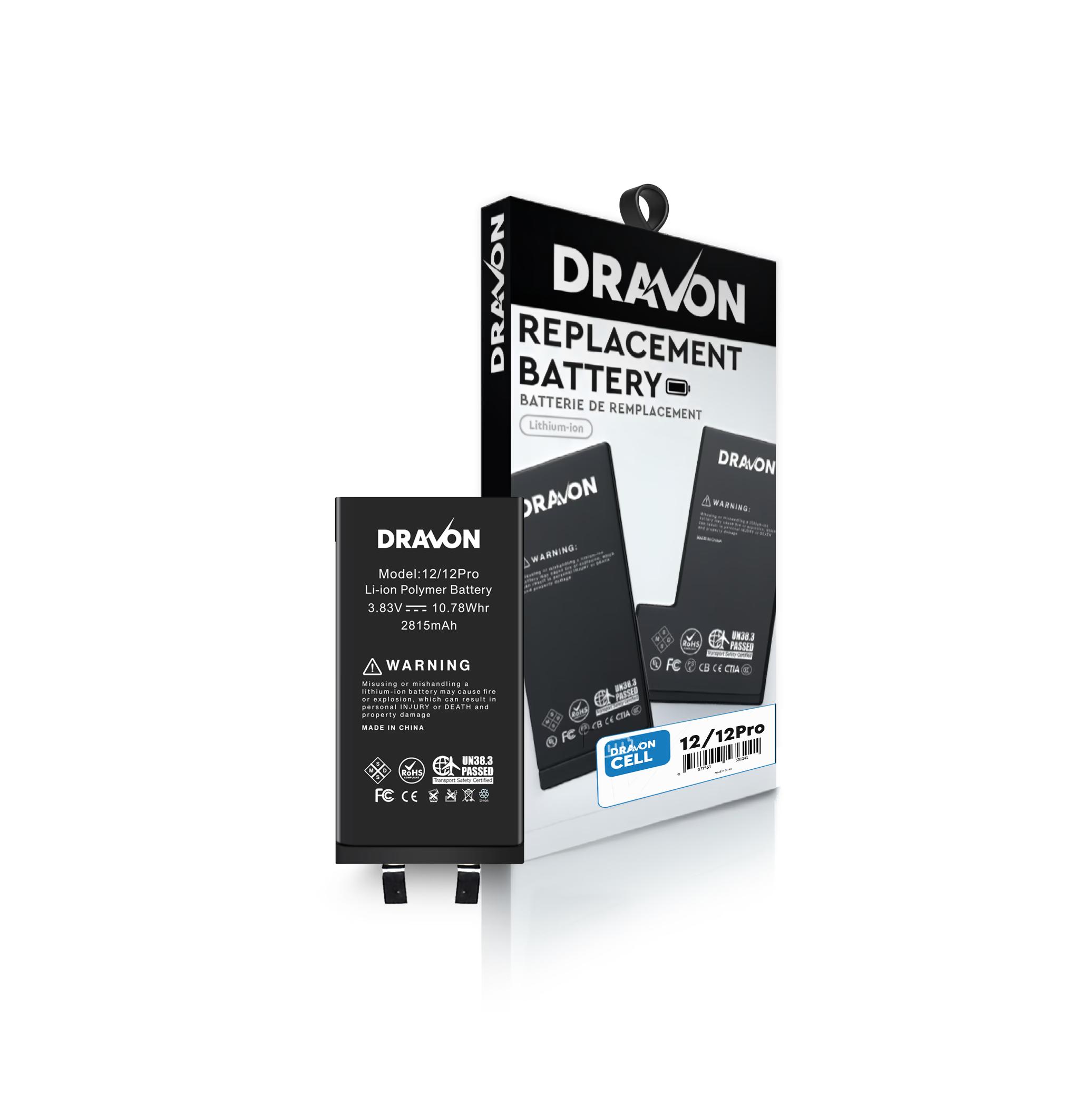 iPhone 12/12 Pro - Dravon Replacement Battery