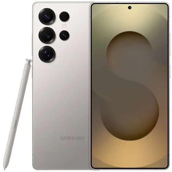 Samsung S26 Ultra - Chrome Magsafe + Lens - Silver device preview for Galaxy S26 Ultra