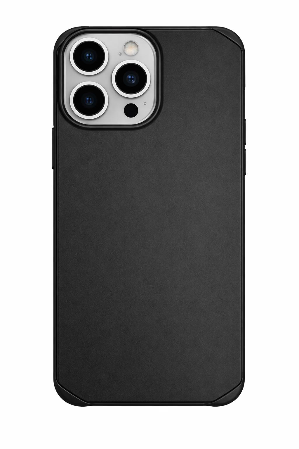 iPhone 15 Pro Max - Sleek Armor Case - Black