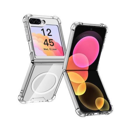 Acrylic Hard Case w/ MagSafe - Samsung Galaxy Z Flip 7 - Clear