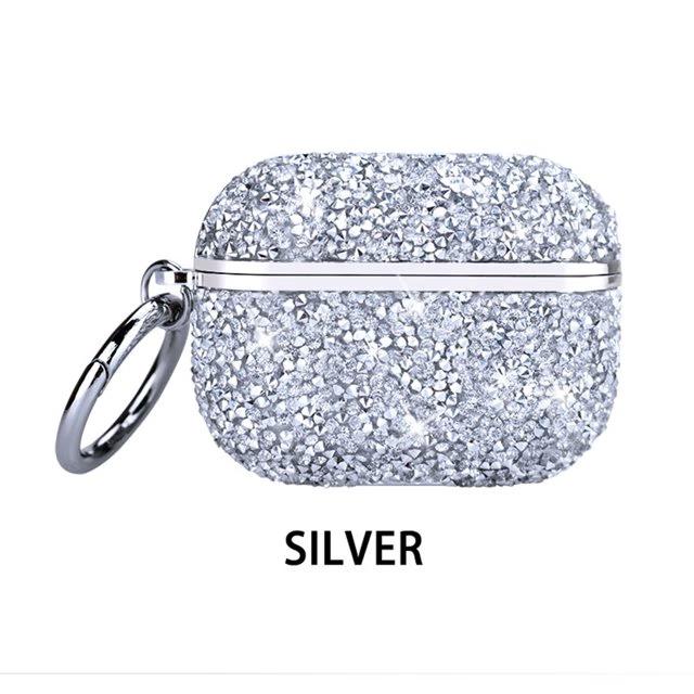 Airpod Pro 1/2 - Stone Diamond - Silver
