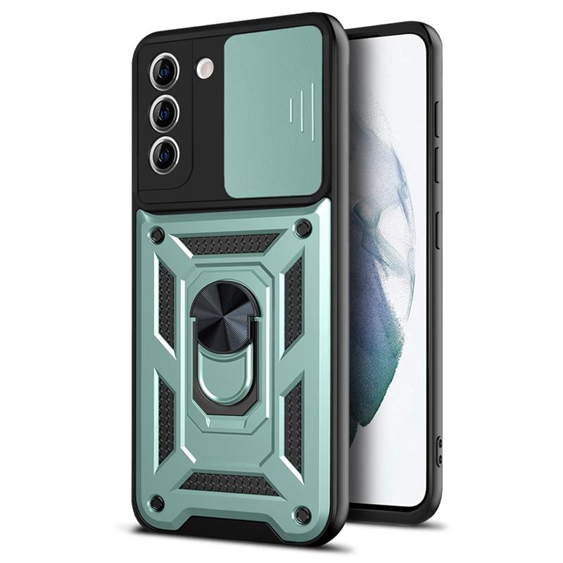 Samsung S22 - Army Ring - Green