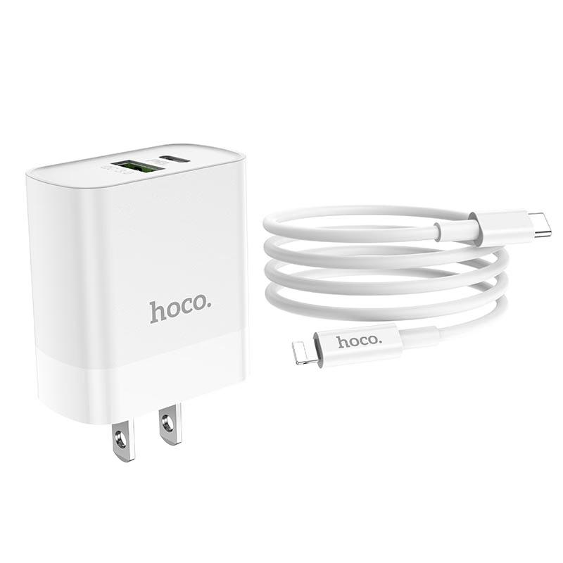 Hoco C80 - Type-C + USB & Type-C Cable