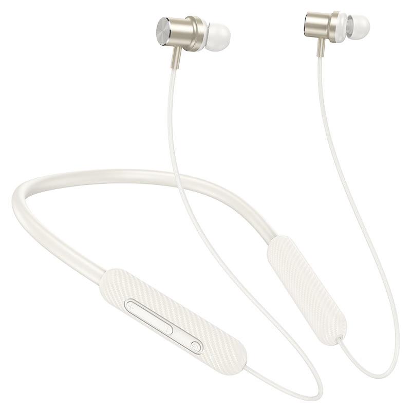 HOCO ES70 Armour Neck-Mounted Bluetooth Earphones - Beige