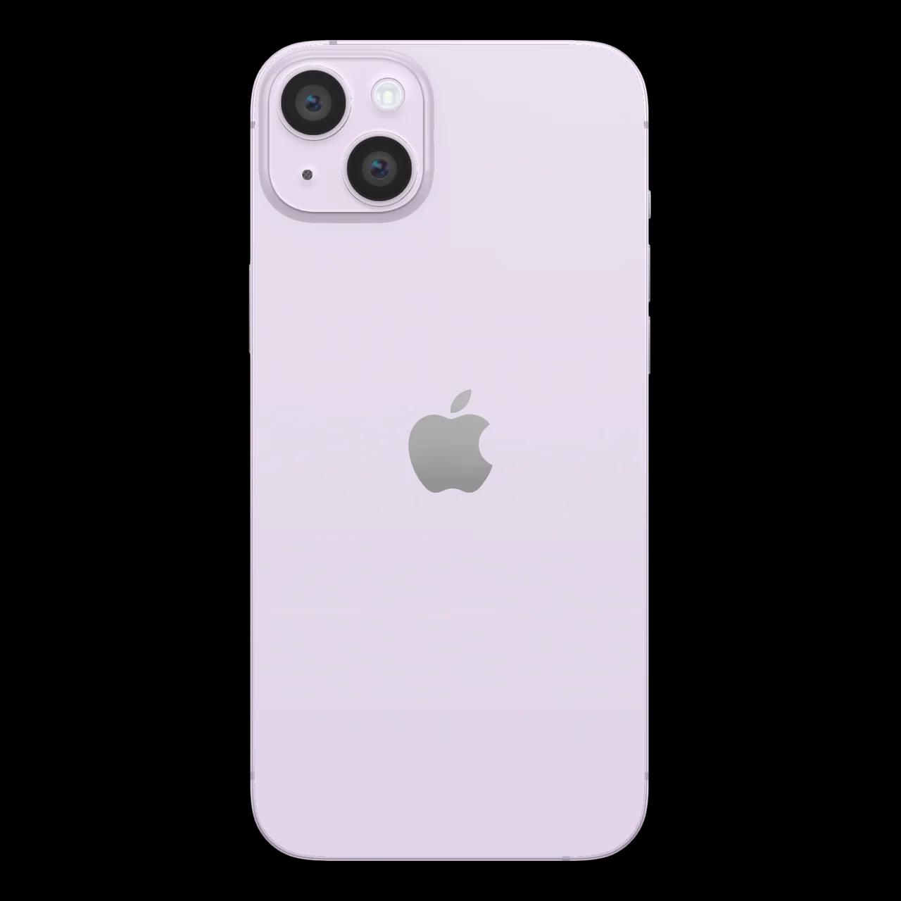 iPhone 14 Plus - Chrome Magsafe + Lens Protection - Purple device preview for iPhone 14 Plus