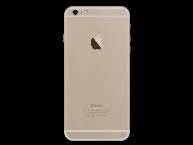 iPhone 6 Plus - White - LCD Assembly with Metal Plate (Premium Aftermarket) device preview for iPhone 6 Plus