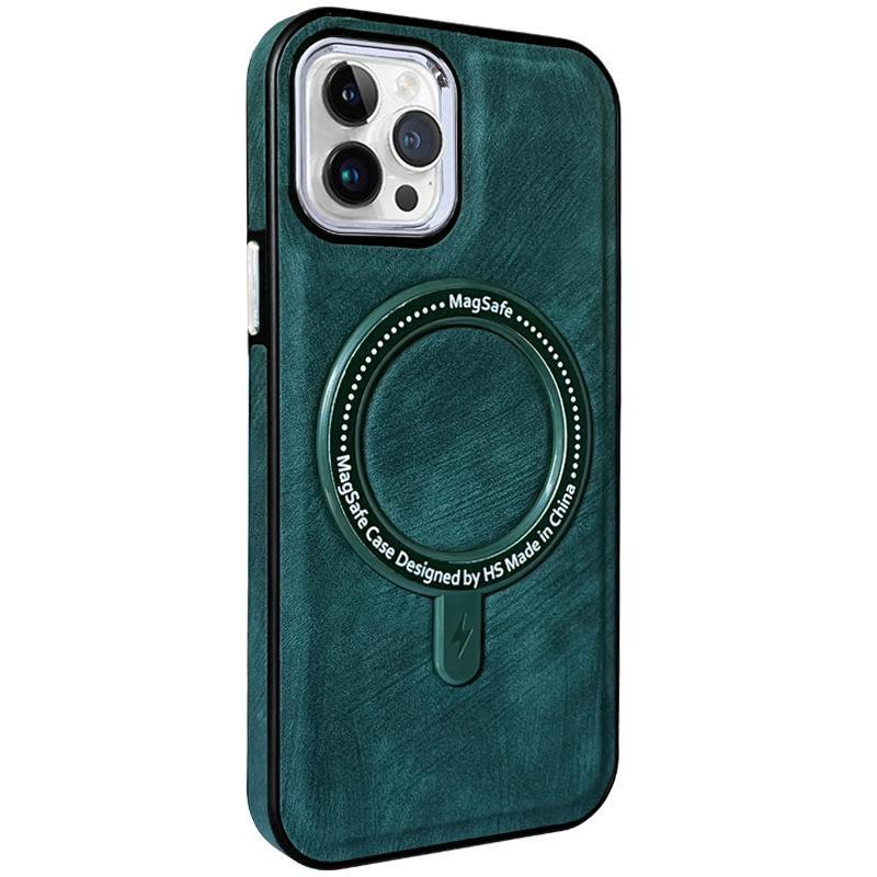 iPhone 15 Pro Max - MagSafe Suede Case - Green