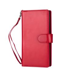 9 Card Wallet Case - Samsung Galaxy S22 - RED - 1
